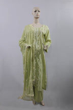 Zeb e Gul – Zeenat-e-Pista | Embroidered Lawn 3-Piece Suit with Dupatta